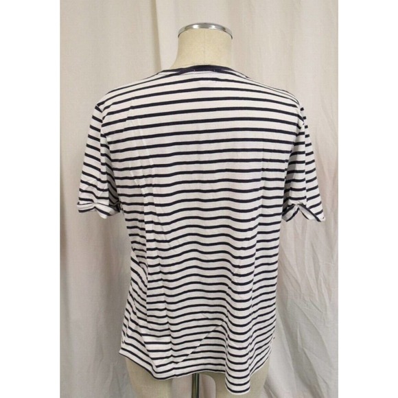 Cayana Top Stripe Cropped Large Short Sleeves (F) - Picture 6 of 6